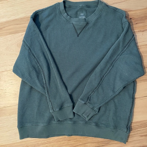 Oversized Waffle Sweater Size Large - Picture 2 of 4